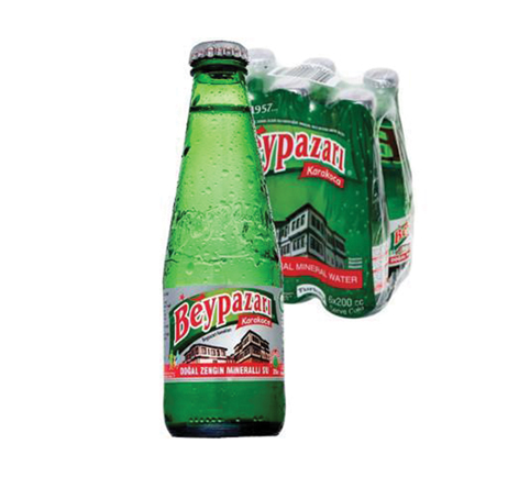 Beypazari sparkling natural mineral water